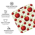 thumbnail image 4 of Balery 6 Pcs Fruit Applesleather Coasters Set, Drink Table Cup Coasters For Living Room Kitchen Coffee Decor, 4 of 9