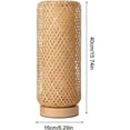 thumbnail image 7 of Arturesthome Bamboo Table Lamps with Shade, Rustic Farmhouse Boho Coastal Desk Lamp Night Light for Decorative Bedroom, Study Room, Cafe, Bookcase, 7 of 7