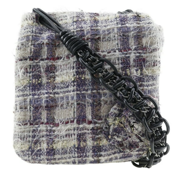 Pre-Owned CHANEL Shoulder Bag Tweed 2006 A5 Flap Women's I131824071 (Good)