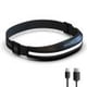 thumbnail image 1 of Linterna LED COB, linterna frontal reflectante recargable para senderismo, pesca (negro), 1 of 7