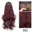 thumbnail image 1 of AZQUEEN-extensión de cabello sintético largo y recto sin Clip, postizo de una pieza, línea ajustable Natural, para mujer, 1 of 4