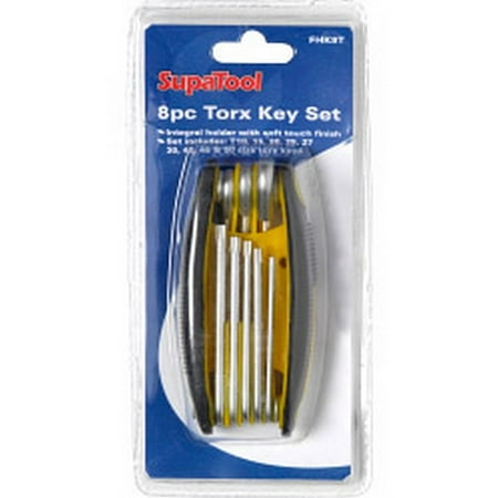 

SupaTool Torx Key Set (8 Piece)