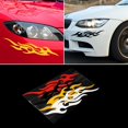 thumbnail image 2 of Waterproof 2 pcs Car Vehicle Body Fire Flame Decal Window Bumper Hood Sticker, 2 of 9