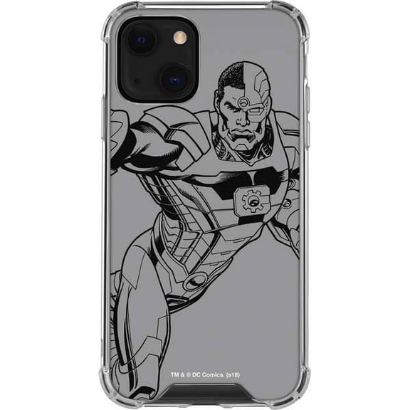Skinit DC Comics Cyborg Comic Pop iPhone 13 Clear Case