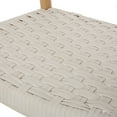 thumbnail image 6 of GDF Studio Avila Mid Century Modern Ash Wood and Rope Accent Chair, Matte White and Natural, 6 of 11