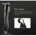 thumbnail image 5 of Triani Beard Trimmer Hair Clipper Hair Trimmer for Men Grooming Kit Electric Shaver Razor Nose Ear Body Trimmer Groomer IPX7 Waterproof C, 5 of 7