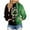 Green, variant on Women Hoodies Clearance Women's Hoodie Rose Printing Loose Casual Fashion Long Sleeve Sweatshirt Tops