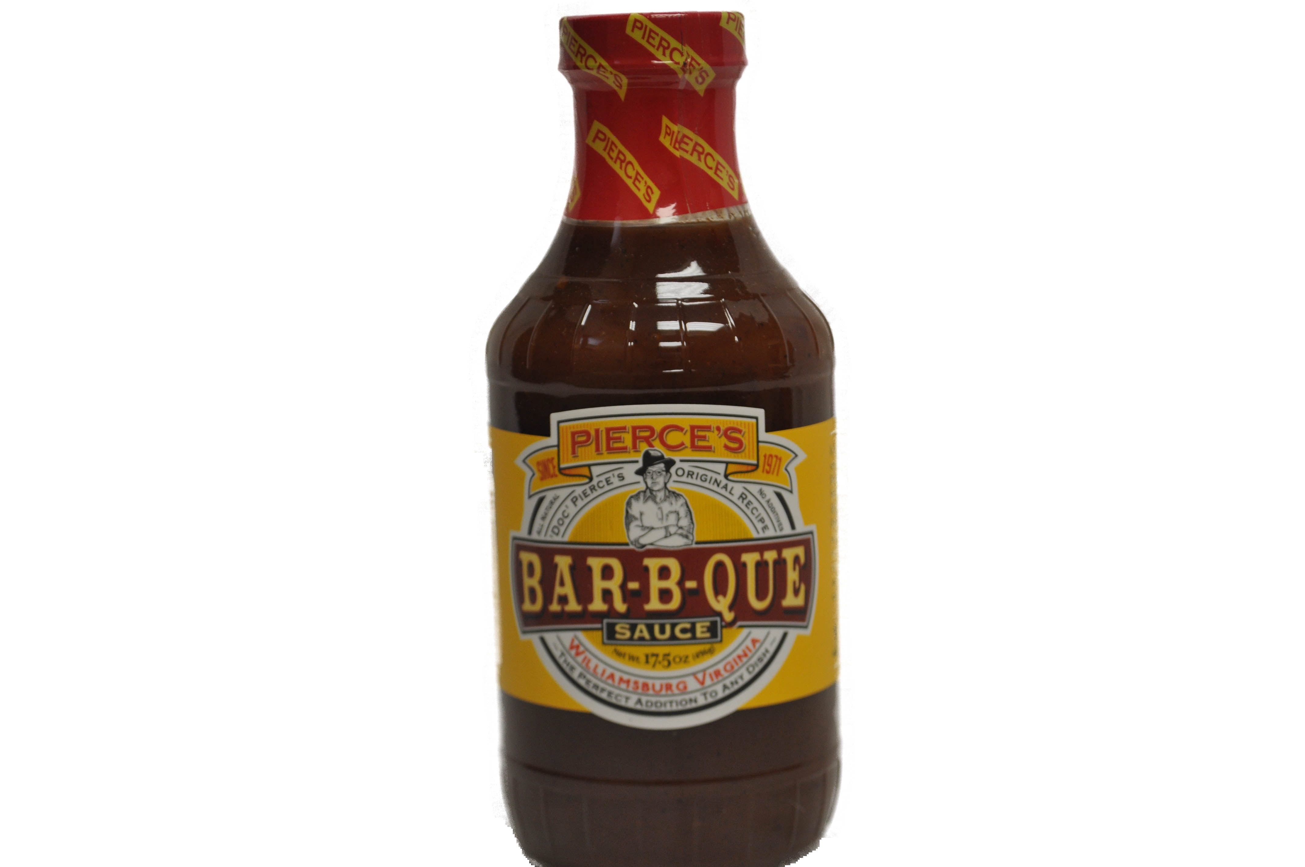 Pierces Pitt BBQ Doc Pierces Bar-B-Que Sauce, 17.5 oz