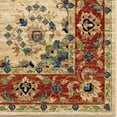 thumbnail image 5 of Orian Rugs Unique Coloring Traditional Promenade Red Area Rug (5'3" x 7'6"), 5 of 7