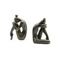 thumbnail image 3 of yuksok Thinker Bookends Book Holder Creative Living Room Desk Sculpture Resin Book Ends, 3 of 9