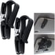 thumbnail image 3 of Juego de 2 soportes para gafas de sol, con clip para gafas de sol o tarjetas, negro + plateado JM, 3 of 5