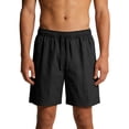 thumbnail image 3 of Plus Size Men's Athletic Work Shorts, Nylon Quick Dry Joggers, Elastic Waist Drawstring Straight Leg, Lightweight Breathable Cargo Pockets for Gym Workout Running Hiking, Outdoor, 3 of 9