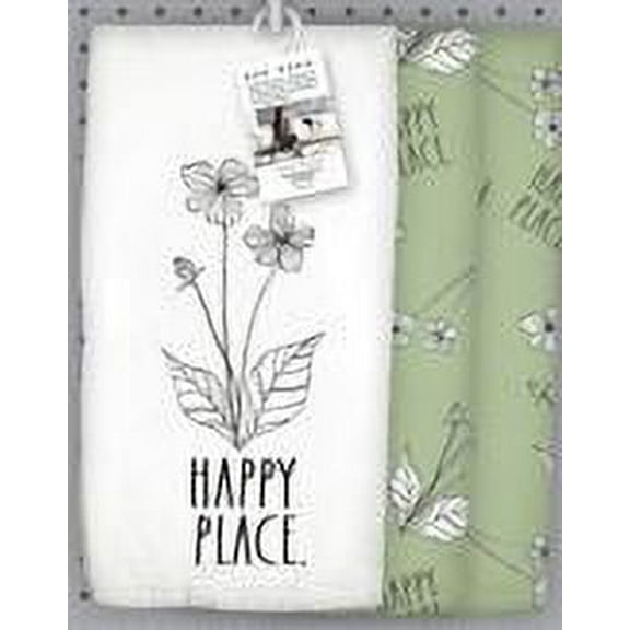 Rae Dunn Fresh Kitchen Towel, Oven Mitt & Potholder Kitchen Set,4 Piece, Gray