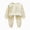H154-Beige, variant on Baby Girl Toddler Clothes Fall Winter Outfits Long Sleeve Soft Sweatshirt + High WaistFit Joggers 2pcs Set for School Daily Wear(Beige,2-3 Y)