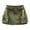 Army Green, variant on HXWCHs Women Low Waist Denim Mini Cargo Skirt with Pockets Casual Stretch Summer Button Short White XS