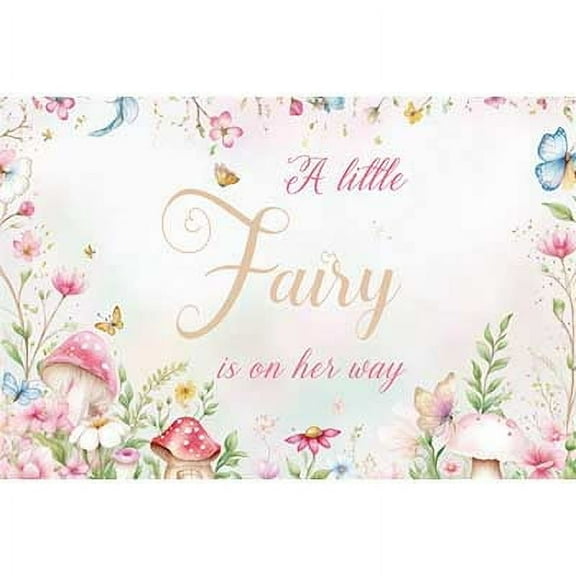 Spring Enchanted Gard Forest Party Photo Backdrops Sign Customized Fairy Butterfly Birthday rations Backgrounds