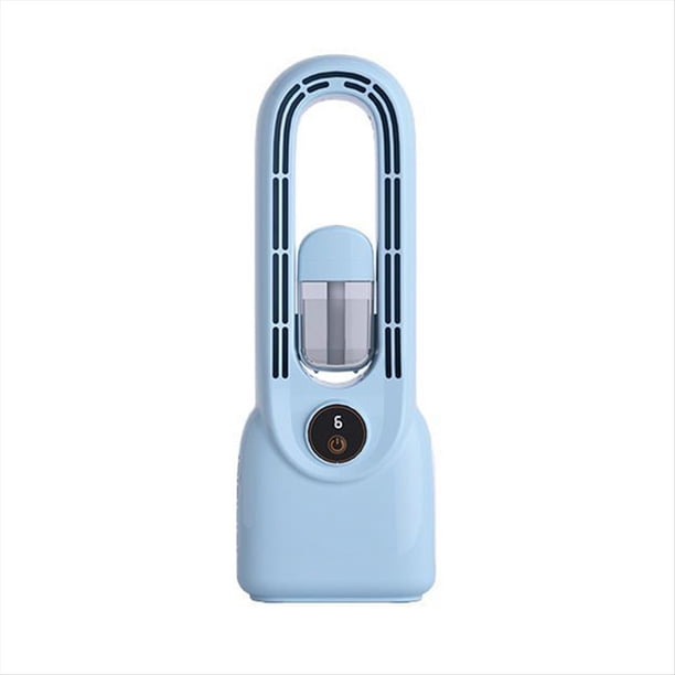 Ventilador Portátil Sin Aspas, Aire Acondicionado con Pantalla LED, Ventilador de Escritorio Sin Aspas, Enfriador de Aire de Torre para Oficina y Dormitorio B