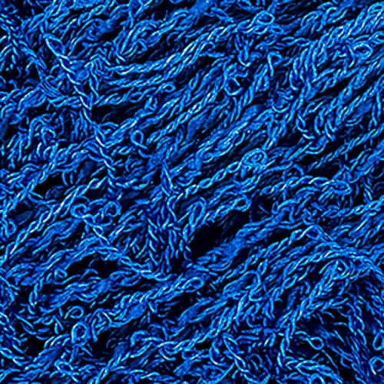 Red Heart Scrubby Yarn 100% polyester 3.5 oz 92 yds. Waves multi-blue NEW