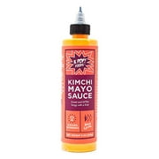 KPOP Foods Kimchi Mayo, Spread and Dip, Squeezable Bottle, 8oz