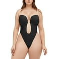 thumbnail image 2 of Shapewear For Women Plus Size Backless Built In Bra Body Shaper Seamless With Open Crotch Oversized Backless, 2 of 4
