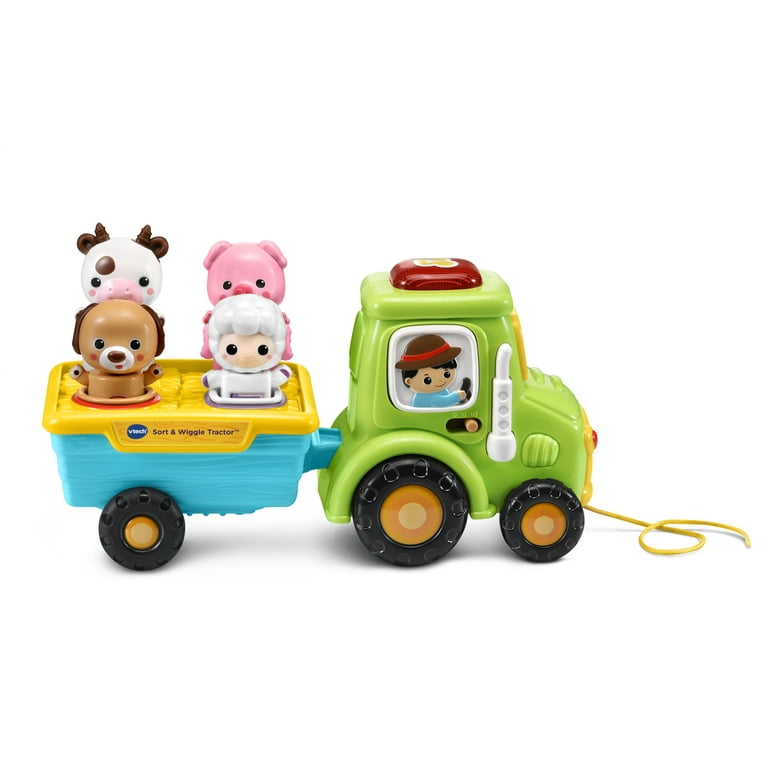 VTech Sort & Wiggle Tractor - Interactive Farm Toy - Walmart.com