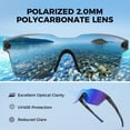 thumbnail image 3 of Gafas de Sol Polarizadas para Pesca KastKing Tarkio con Protección UV400, 3 of 7