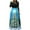 Sky Blue, variant on Fesfesfes Women Dress Christmas Tree Print Long Sleeve Round Neck Long Dress Beach Casual Maxi Sundress or