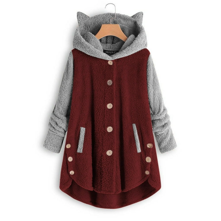 Oversized cat ear hoodie hotsell
