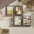 thumbnail image 3 of 11x14 Collage Picture Frame, Displays 5Pcs 4x6 Pictures with Mat or 1Pcs 11x14 for Wall Mounting, Picture Frames Collage Wall Decor, 3 of 8