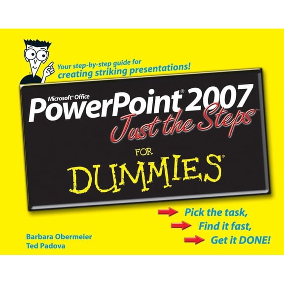 Pre-Owned PowerPoint 2007 Just the Steps For Dummies Paperback