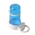 thumbnail image 1 of Small Pet Guinea Pig Food Dish Bowl Squirrel Automatic Feeder (Blue), 1 of 9