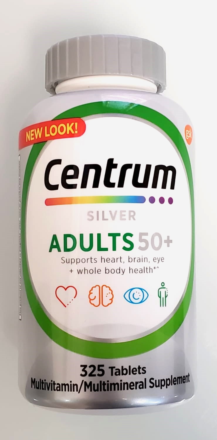 Centrum Silver Adults 50+, 325 Tablets