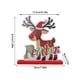 thumbnail image 2 of Manualidades de Papá Noel, decoración de madera, adornos de escritorio, centros de mesa, letreros de madera, adornos de madera, elegante decoración navideña para el hogar, ambiente festivo,, 2 of 9
