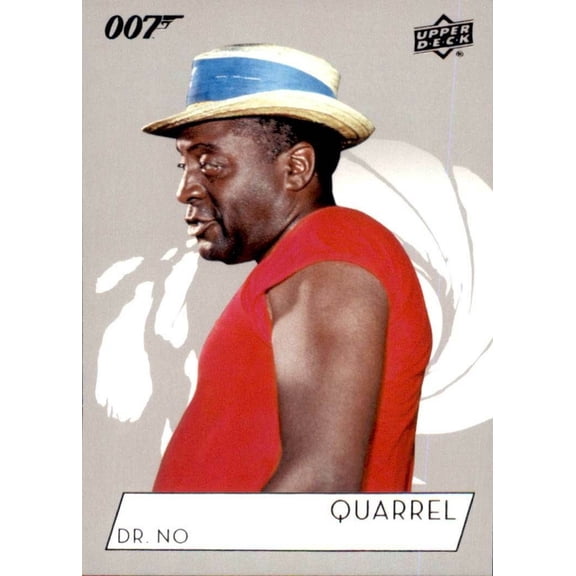 Upper Deck James Bond 007 Collection Base #33 John Kitzmiller as Quarrel