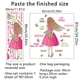 thumbnail image 4 of Un conjunto de pegatinas de pared de niña bonita, flores, mariposas, palabras inspiradoras, decoración de pared para dormitorio, sala de estar, oficina, 4 of 4