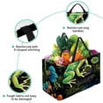 thumbnail image 3 of Frog Large Capacity Reusable Foldable Oxford Cloth Beach Bag Storage Bin Shopping Basket Cube Organizer, 3 of 7