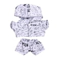 thumbnail image 2 of Ropa de muñeca para muñeca de peluche de 15cm,Accesorios de animales de peluche,Accesorios de muñeca de peluche,Vestir lindo y elegante ropa de muñeca, 2 of 7
