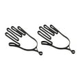 thumbnail image 1 of S SERENABLE 2 Pcs Support de Gants de Golf pour Hommes Femmes Extérieur Noir, 1 of 9