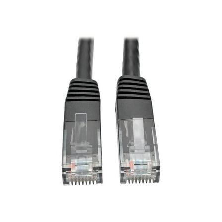 Tripp Lite 3ft Cat6 Gigabit Molded Patch Cable (RJ45 M/M), Black