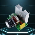 thumbnail image 4 of Controlador de velocidad del motor AC220V SCR 15A 4000W Regulador de voltaje de protección múltiple, 4 of 7
