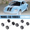 thumbnail image 3 of Custom Alloy 1:64 Wheels & Tyres Real Riders Rubber Ho Wheels X7U2, 3 of 8