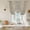 Gray, variant on Japanese Balloon Curtains for Windows, Bedroom Curtains 54 Inch Length, Beige Farmhouse Retro Floral Leaf Pattern Tie Up Curtains Panels Thermal Insulated Bathroom Curtains Window 42"x54"