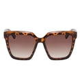 thumbnail image 7 of Women's Oversized Square Sunglasses - Tortoise Frame / Gradiant Brown Lens, 7 of 7