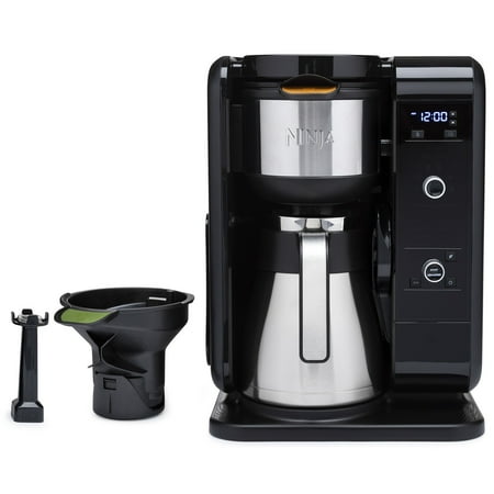 Ninja CP307 10-Cup Hot & Cold Brewed System, Black