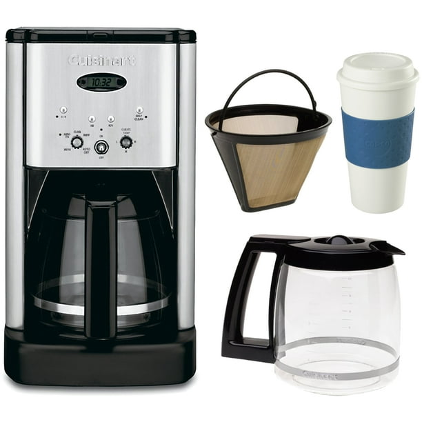 Cuisinart DCC1200 12Cup Coffeemaker Coffee Bundle Includes Silver