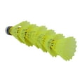 thumbnail image 2 of Yonex MAVIS 350 Badminton Nylon Shuttlecocks, Blue Cap, Colour - Yellow, Pack Of 6 Shuttles, 2 of 2