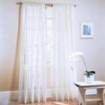 thumbnail image 3 of SPRING PARK Pure Sheer Curtain Voile Net Window Screening Curtains Drape Panel Tulle, 3 of 4
