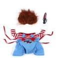 thumbnail image 1 of Lustiges Hundekostüm Halloween Cosplay Puppenkostüm para Hunde Tragen Hut Party Weihnachtskleidung Geeignet para grandes y pequeños (M), 1 of 5