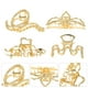 thumbnail image 4 of 4 pinzas de metal para mujer, pinzas decorativas para el pelo, pinzas para el pelo para niña, 4 of 5