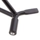 thumbnail image 5 of El Soporte Lateral Del Soporte Del Triángulo de material acero Negro Se la la adaptaciónción a La Suciedad de La Motocicleta Yotijar Triángulo de la motocicleta Pata de cabra, 5 of 10